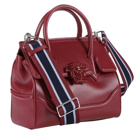 versace handbags red|authentic Versace handbags.